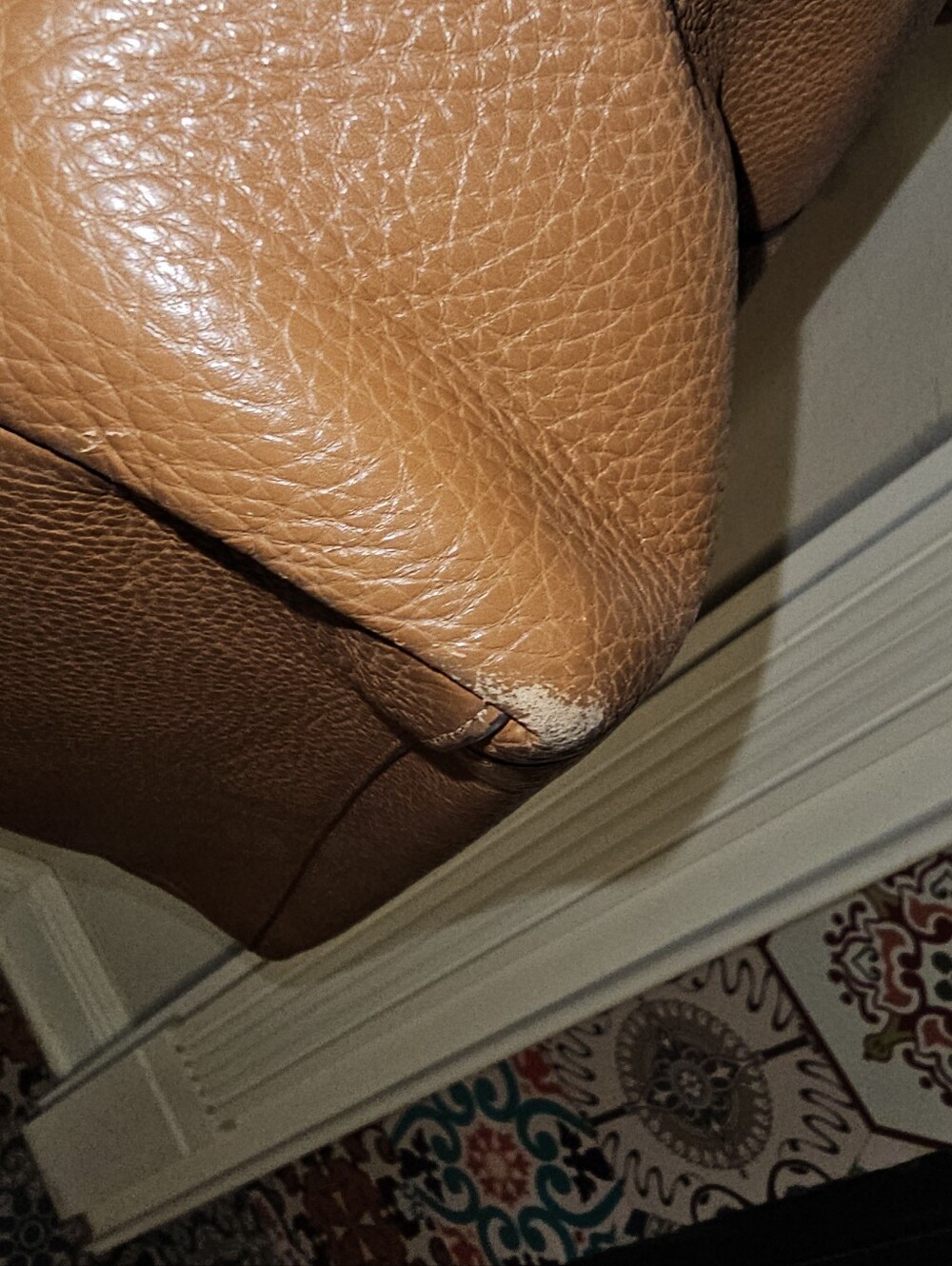 Coach Ava II Pebble Leather Tote D1648 F37216 READ - Picture 13 of 15